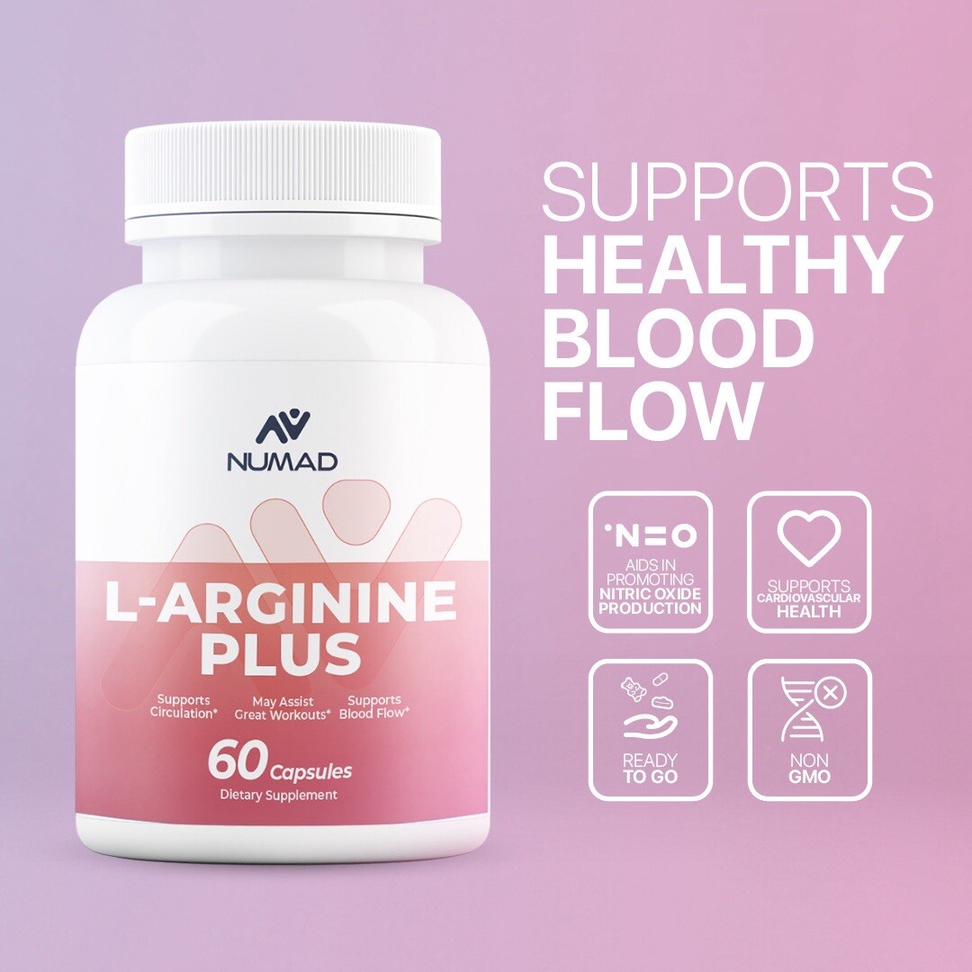 Nutricost L-Arginine L-Citrulline Complex 750mg, 120 Capsules – Non-GMO