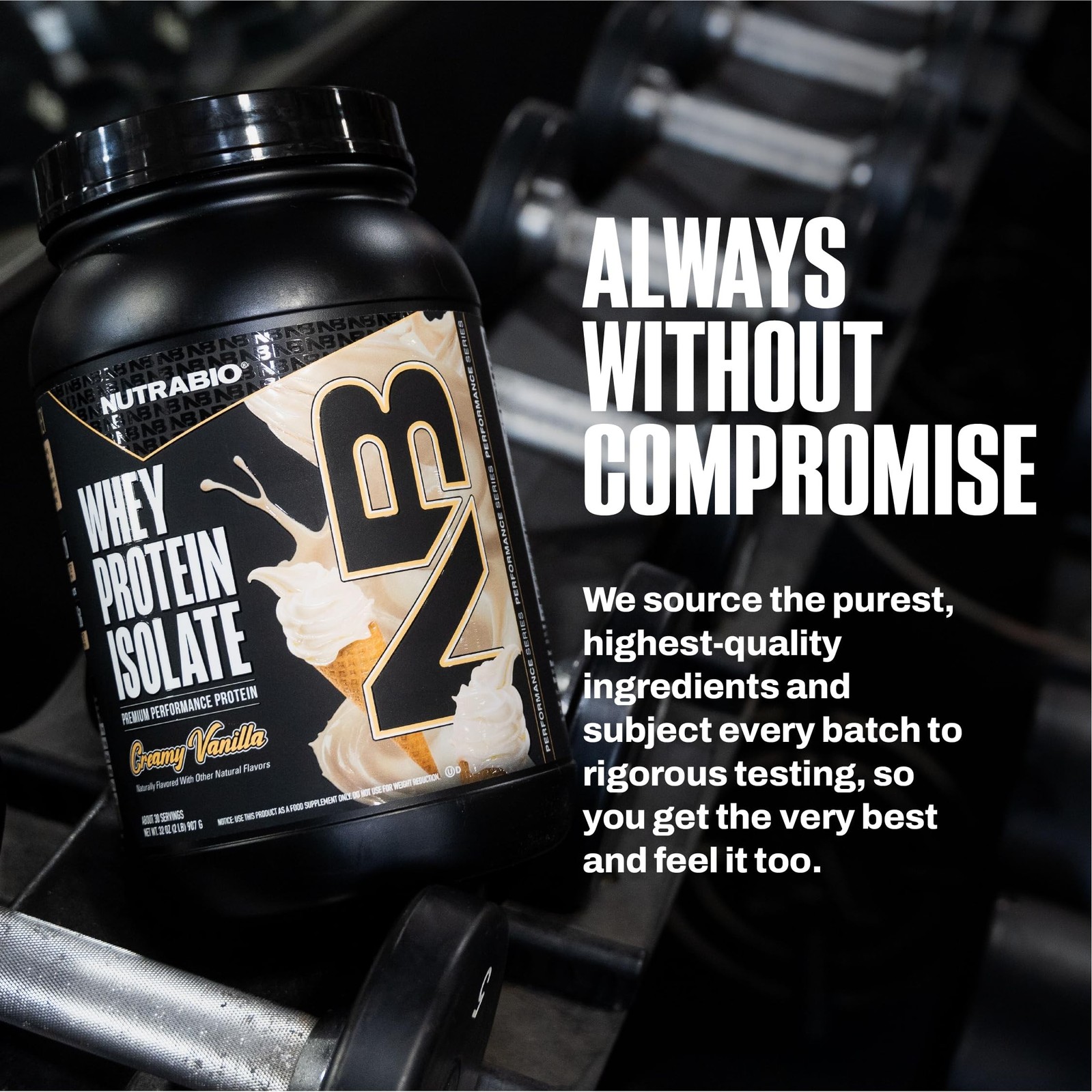 NutraBio 100% Whey Protein Isolate Protein Powder, 25g Protein with Complete …
