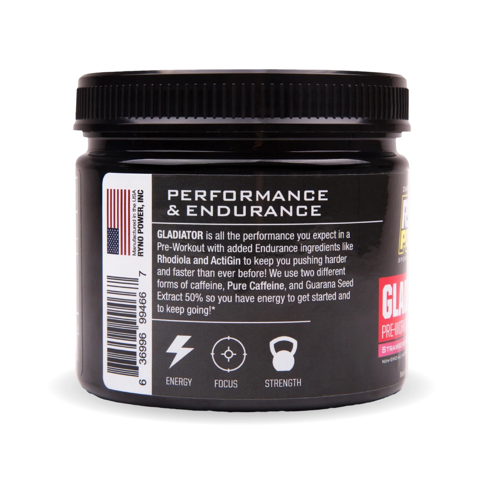 Ryno Power Gladiator Pre-Workout (30 Servings) ‘Strawberry Lemonade’