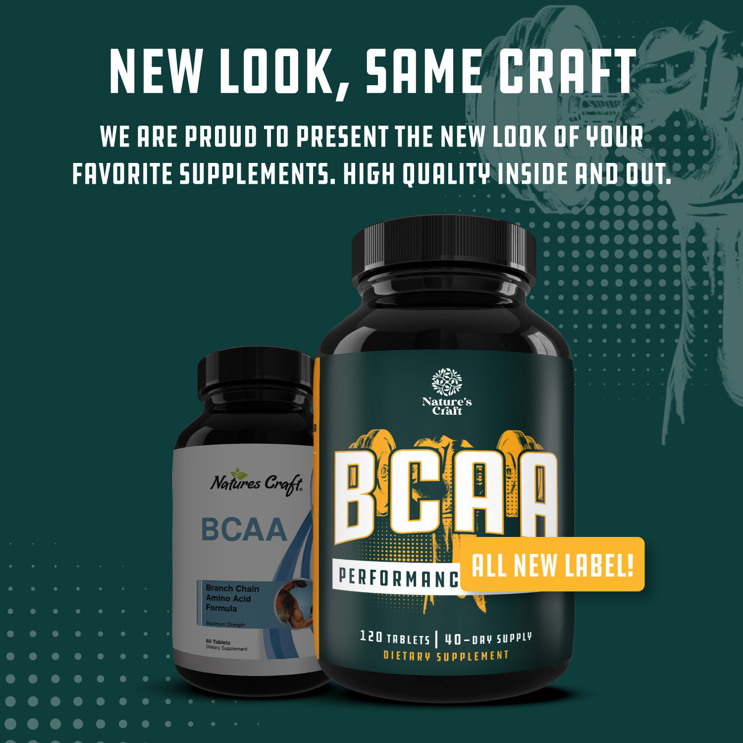 Branch Chain Amino Acids Supplement – Vegan BCAA Tablets Post Workout 120ct
