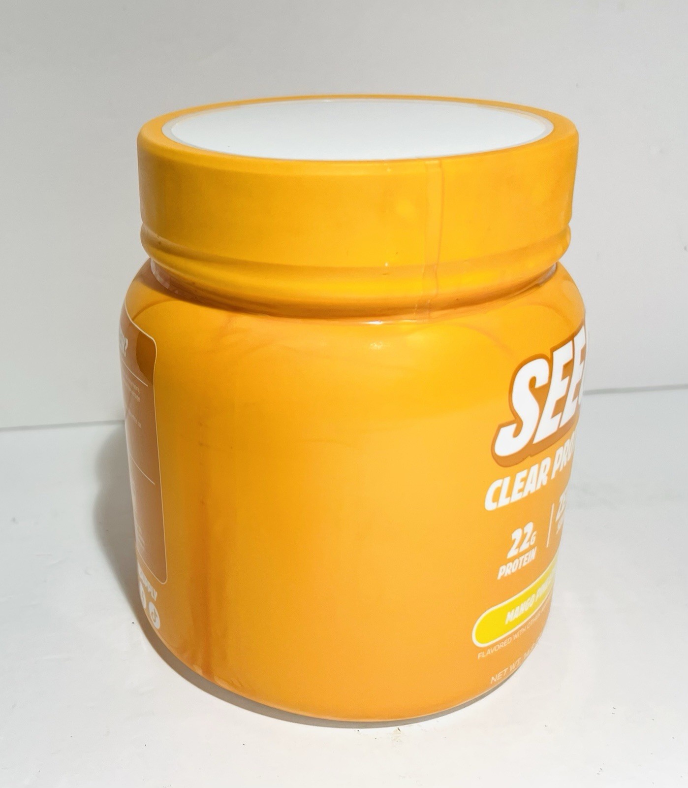 SEEQ Clear Whey Isolate Protein Powder Mango Pineapple 14.8 oz EXP 08/27 Sealed