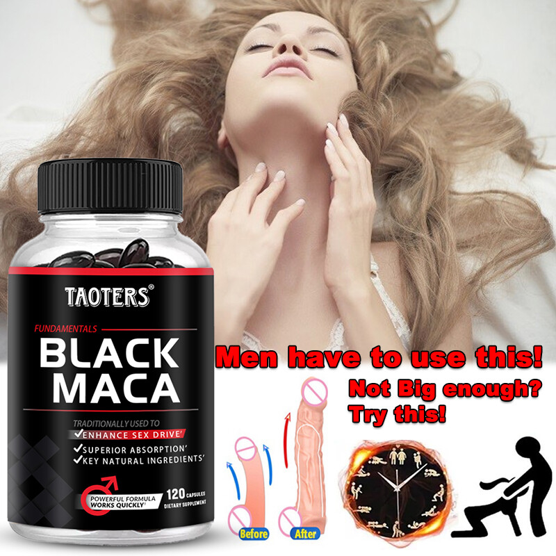 Black Maca Natural Ingredient Enhances Male Vitality, Increases Energy