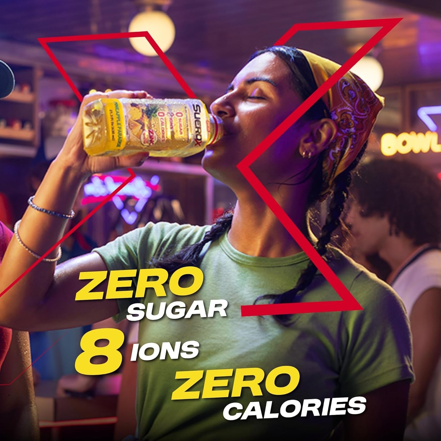 Delicious Zero Sugar Electrolyte Sports Drink – 7 Flavor Variety, 21.3 Fl Oz