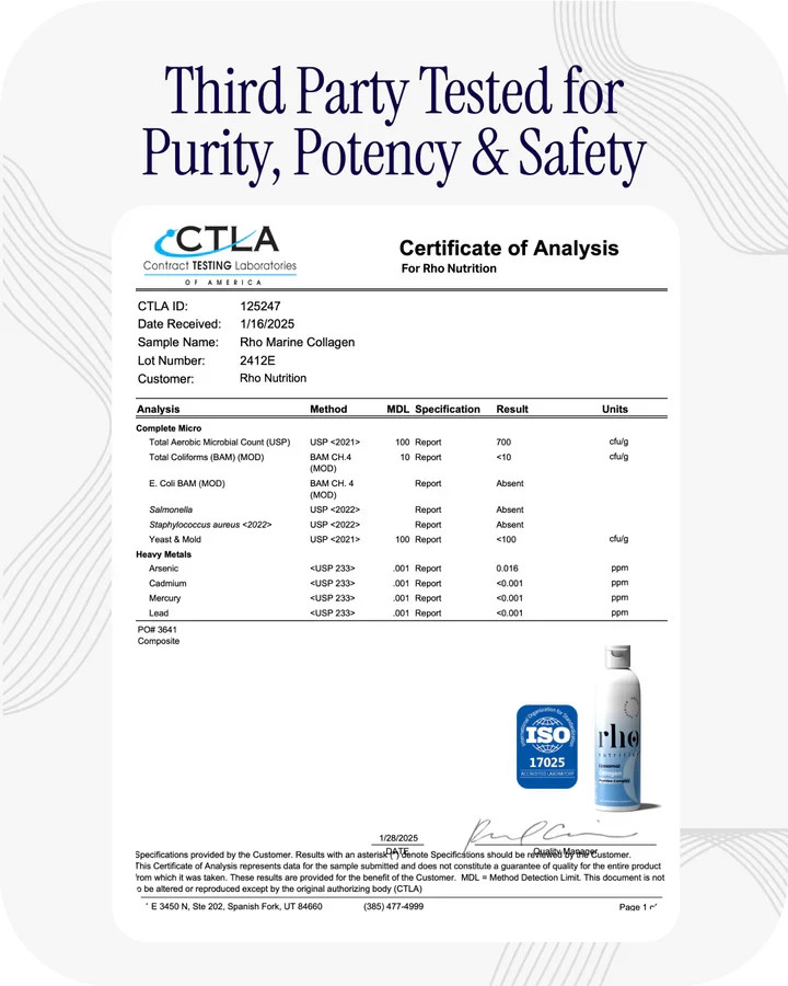 Liposomal Marine Collagen Peptides | Skin Hair Nail Joint Support
