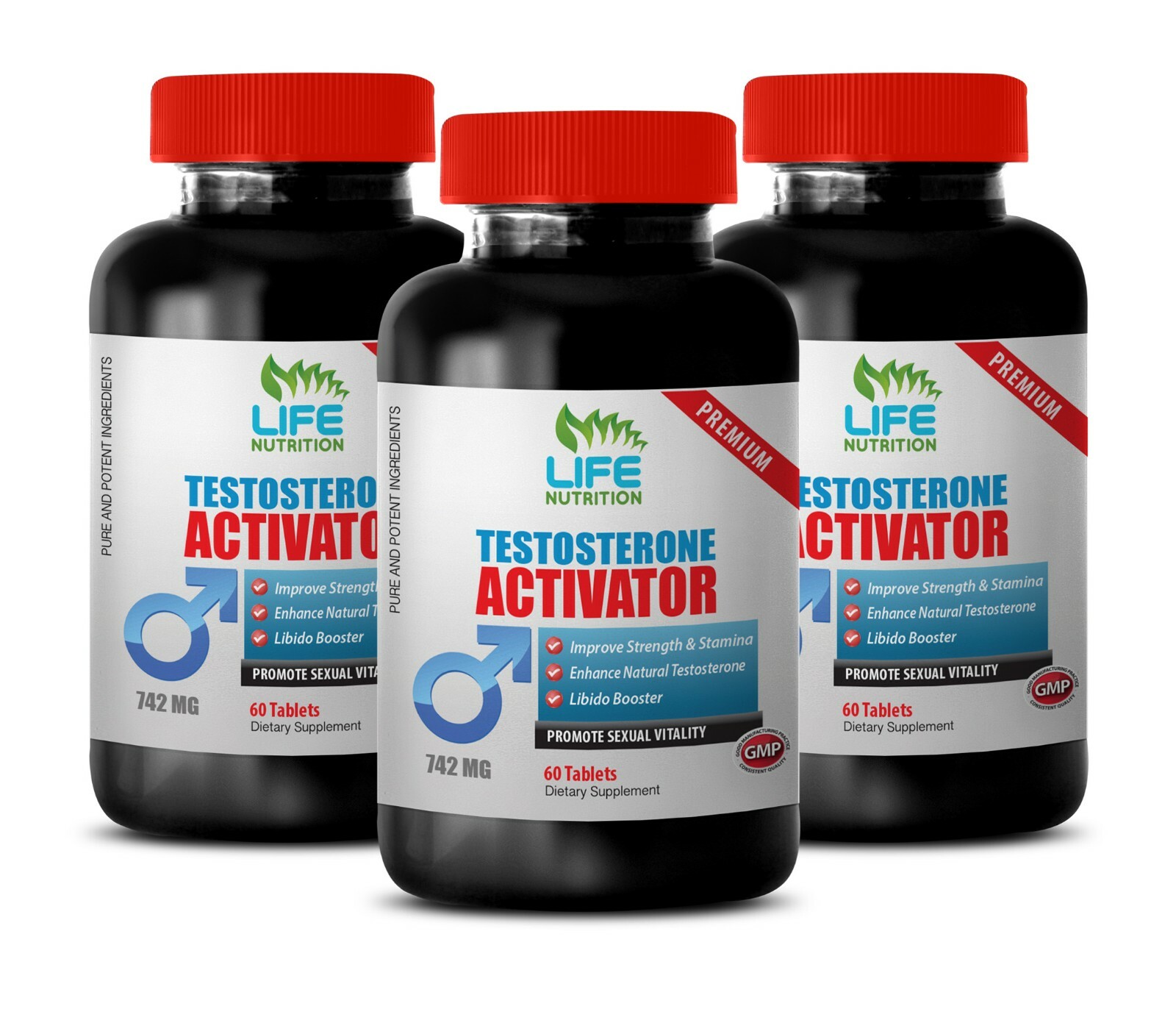 Ultra Potency -Testosterone 742mg Activator – Burn Fat Naturally Supplements 3B