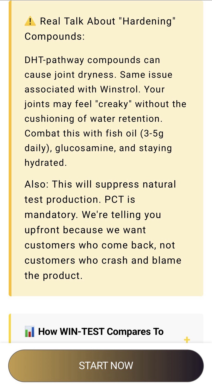 Wintest Striated Dry Gainer 2 Step Precursor To Winstrol By Vintage Muscle 💪