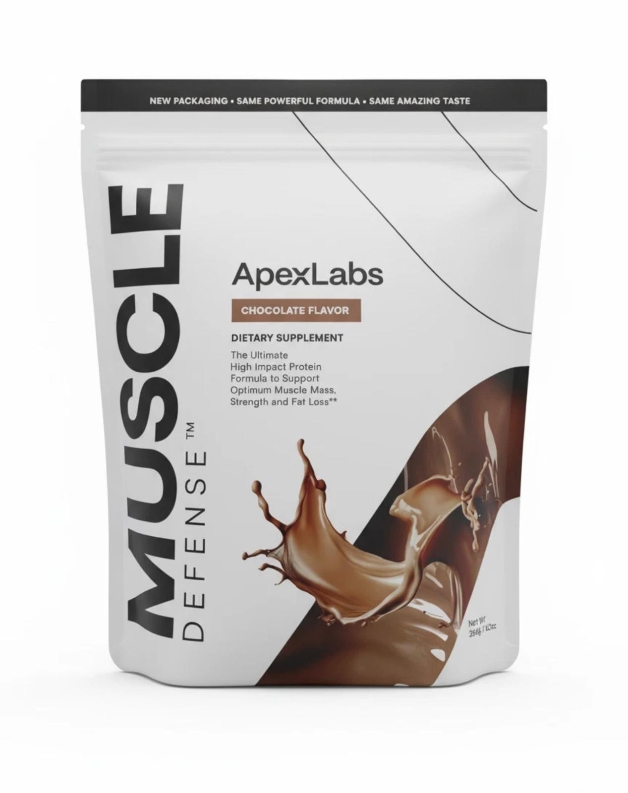 Muscle Defense Chocolate – ApexLabs 15 serv free fast shipping