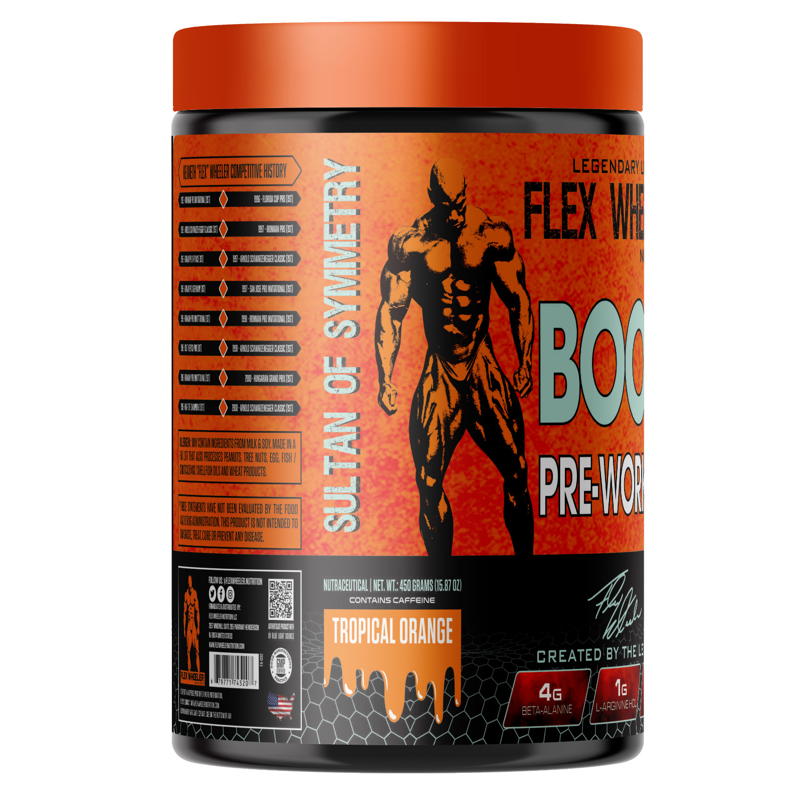 Flex Wheeler Nutrition Boom Pre Work 60 Servings