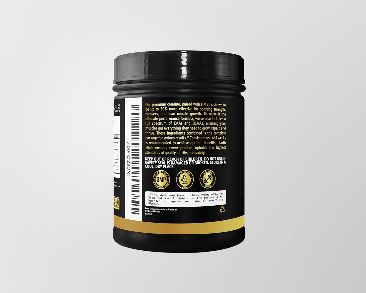 Creatine HMB Supplements for Men and Women W/Essential Amino Acids | EAA & BCAA