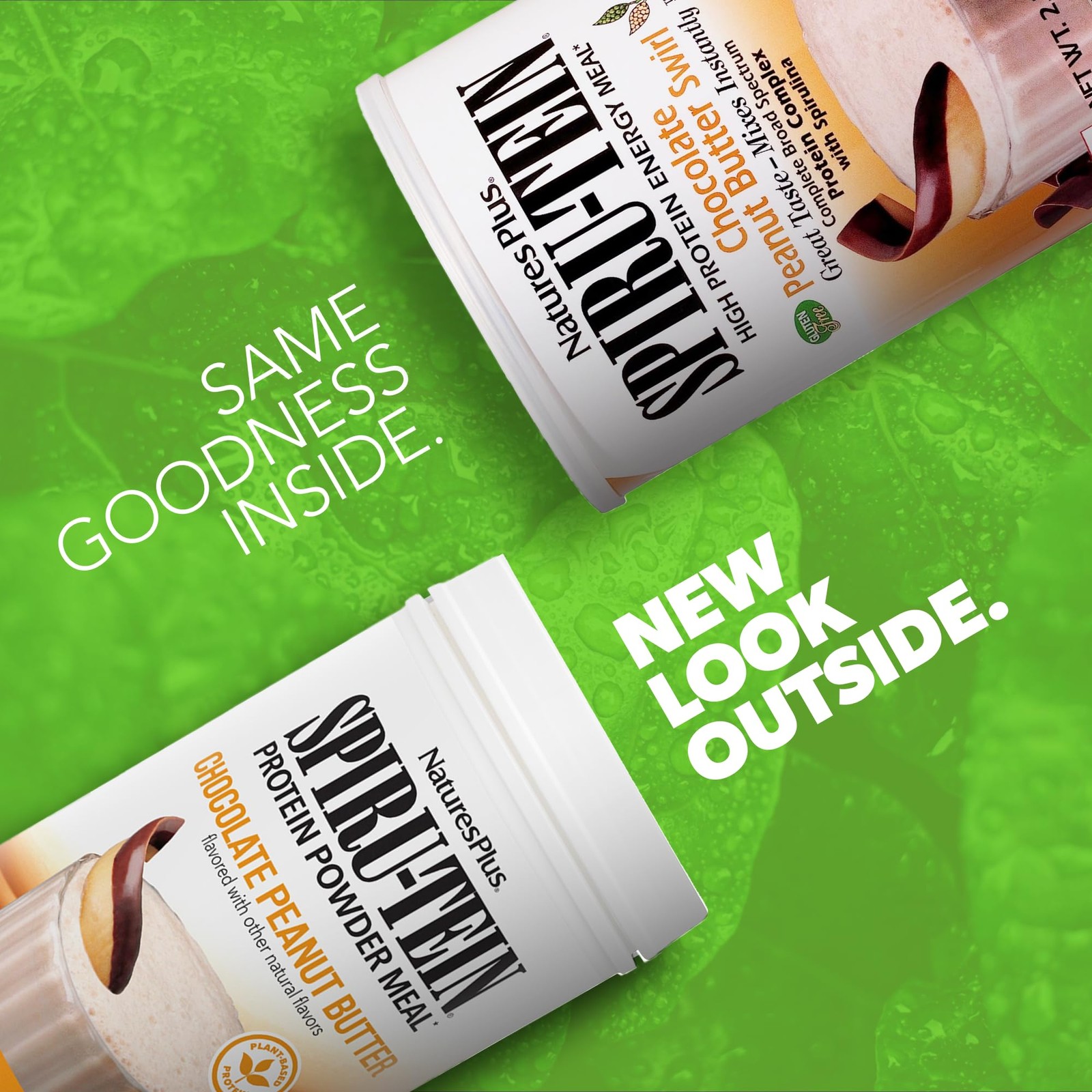 Naturesplus Spiru-Tein Chocolate Peanut Butter – 2.3 Lbs Pack Of 2 –