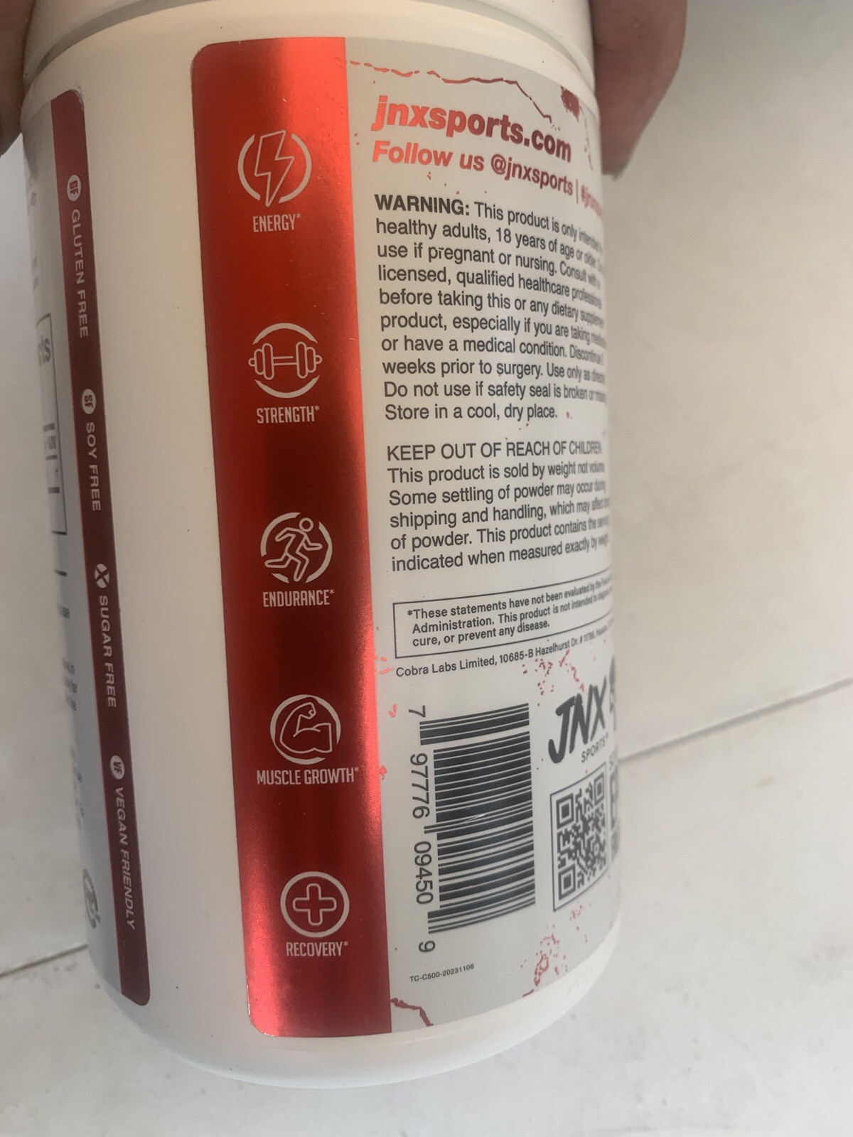 The Curse Creatine 5G Per Serving Pharmaceutical Grade Exp 02/2027 Unflavored