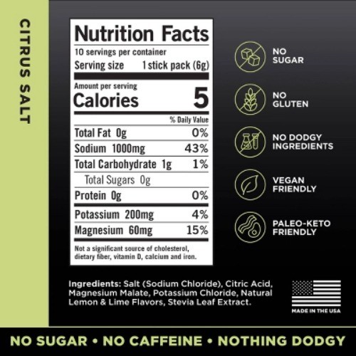 LMNT Zero-Sugar Electrolytes Drink