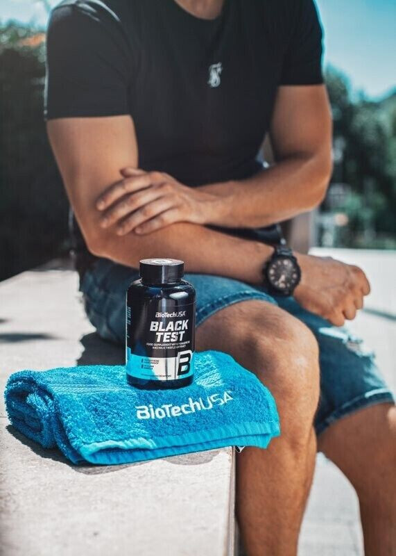 BLACK TEST 90 CAPSULES- Energy, libido, Testo Support, regeneration, muscle mass