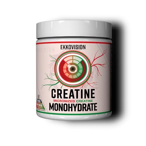 Ekkovision Creatine Monohydrate Powder, Micronized, Cherry Limeade, Pre Workout