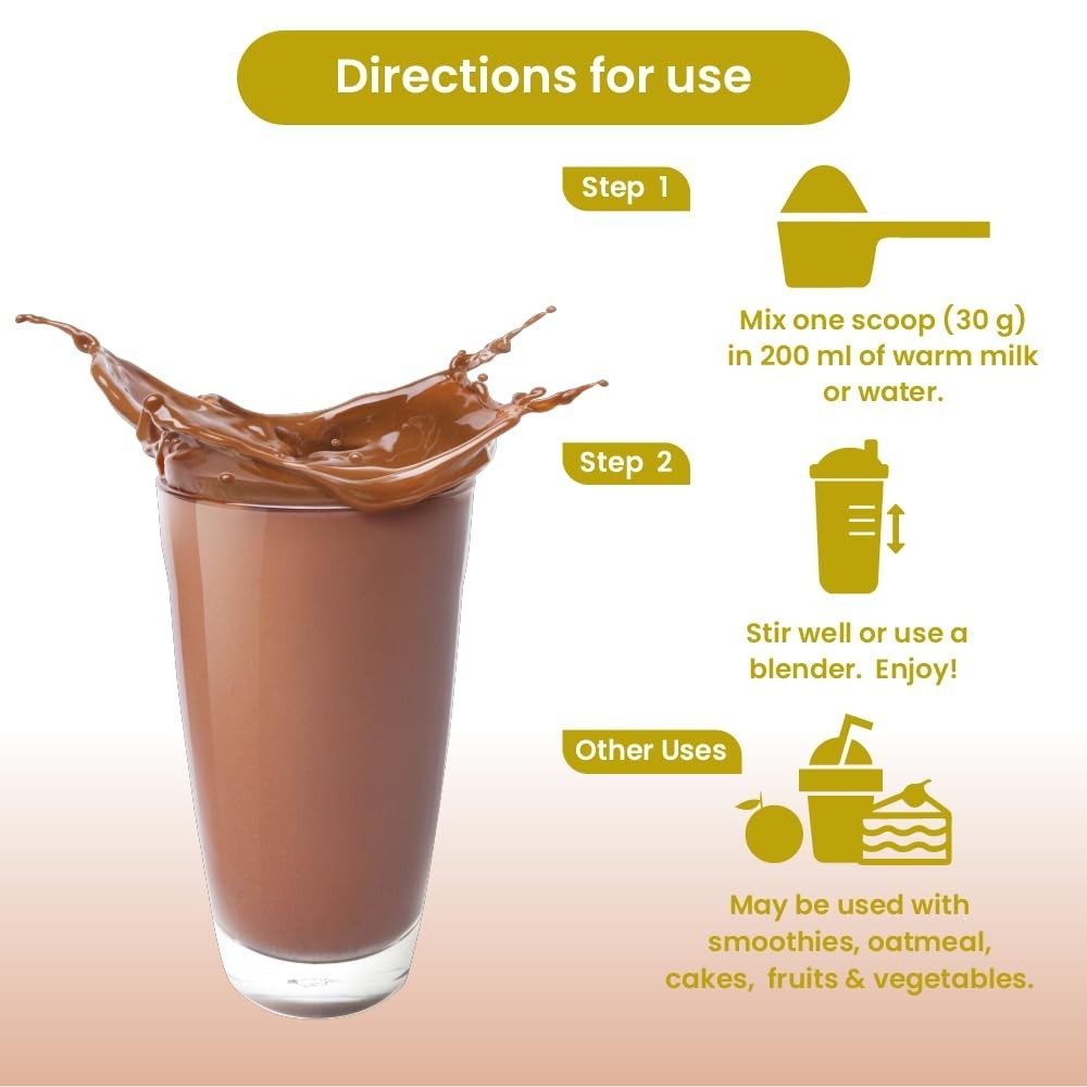 High Protein Powder with 23 essential nutrients For Overall Fitness | Chocolate
