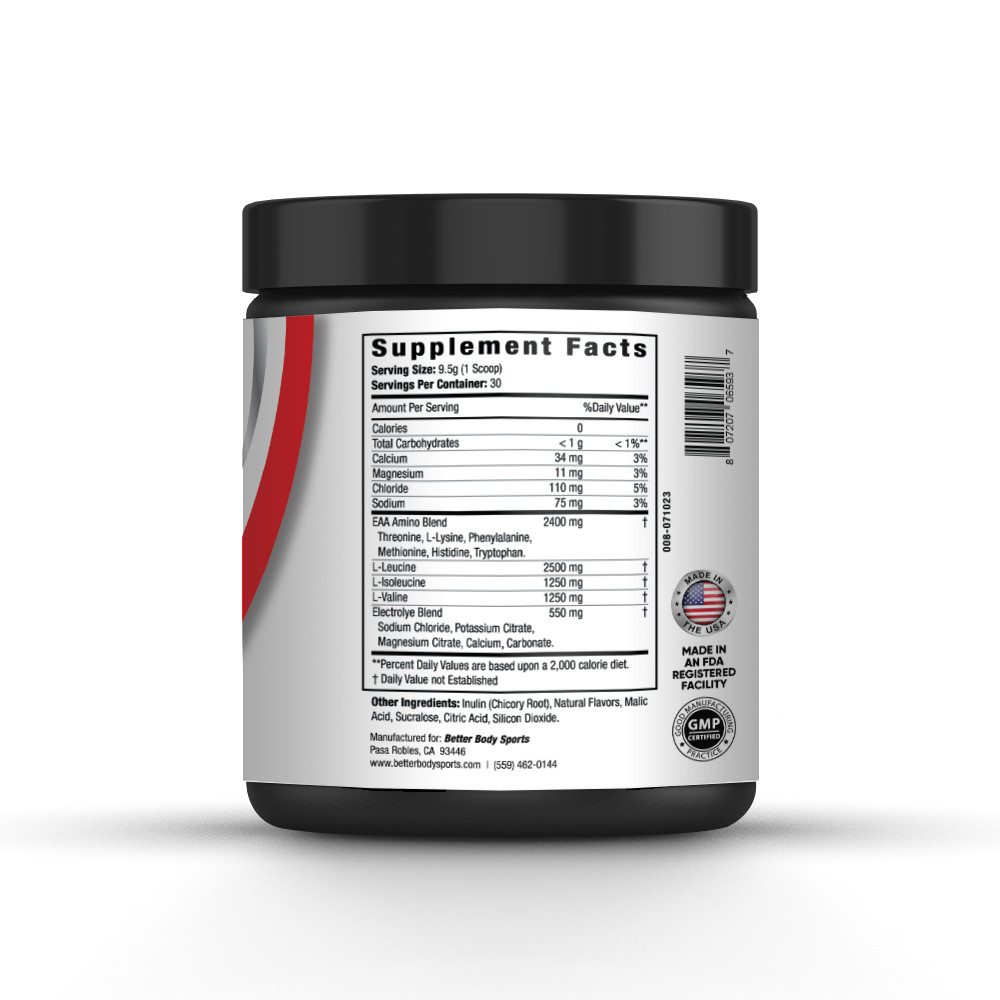 Bodyform – BCAA and EAA Supplement With Electrolytes (2 Pack) – 60 Servings