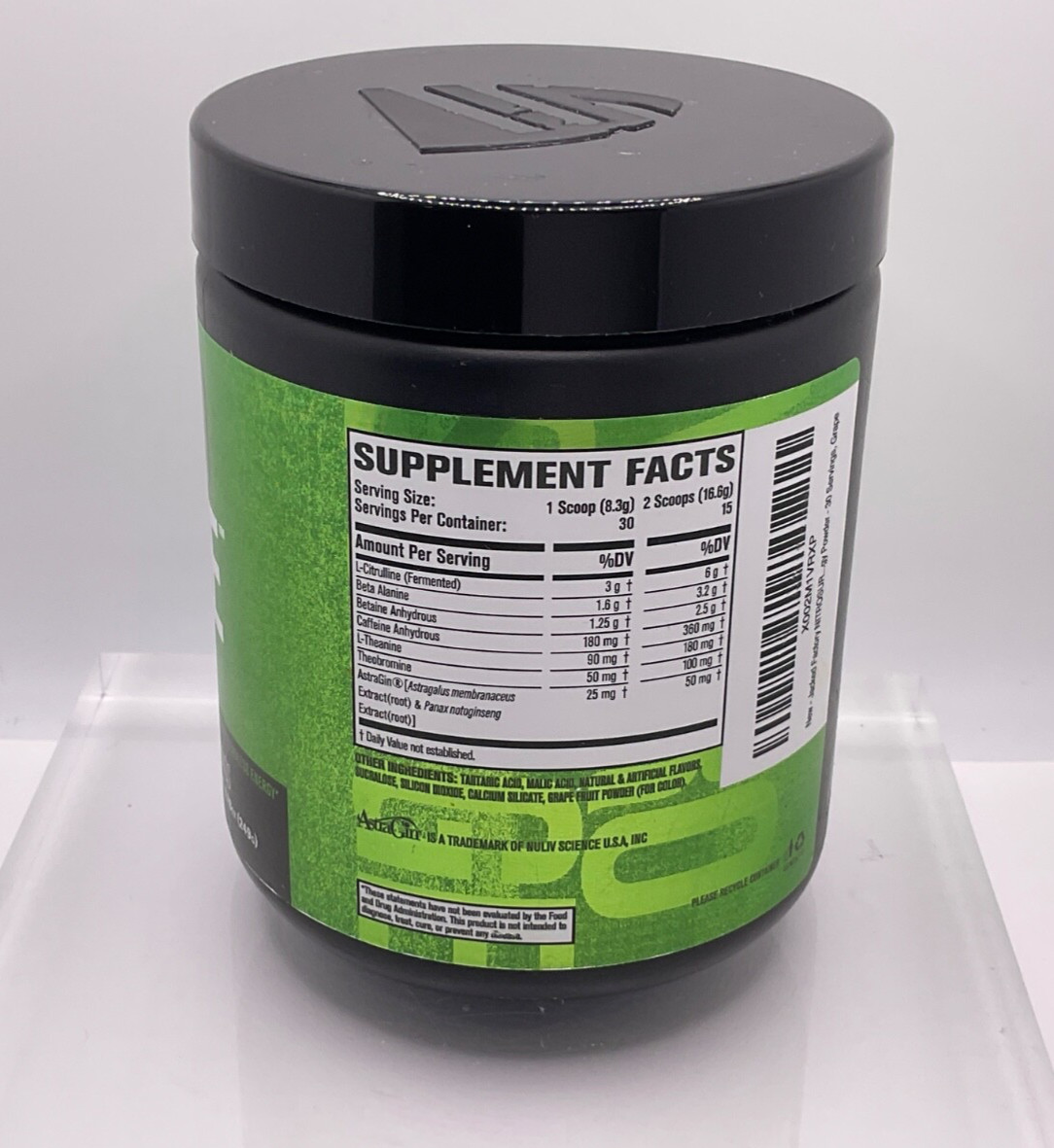 Nitro Surge Pre-Workout Grape 8.46oz (30 Servings) SEALED Exp 12/26