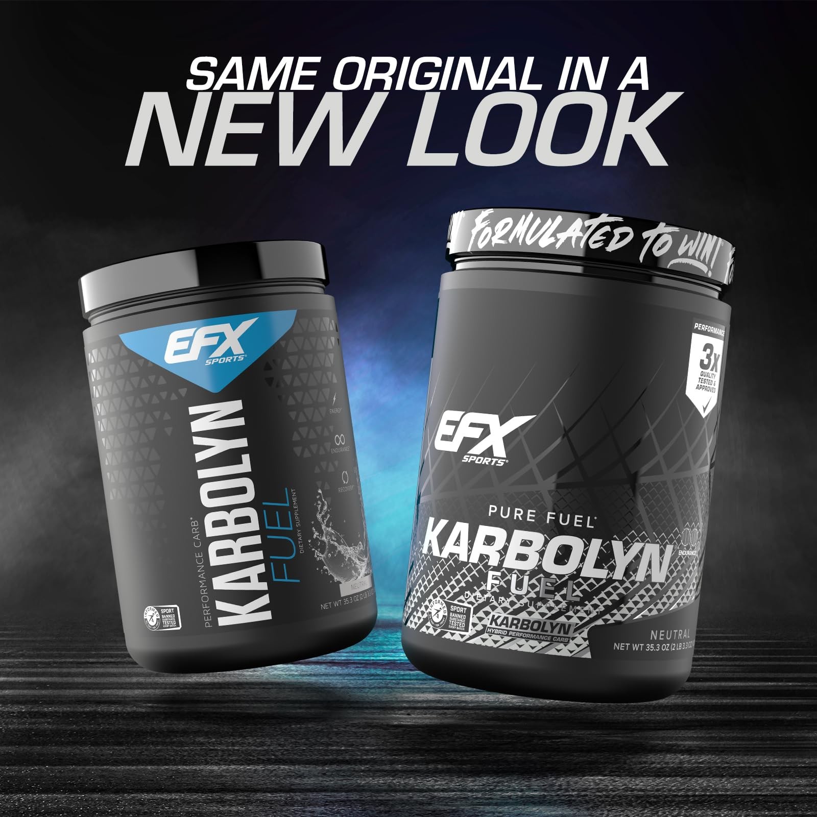 EFX Sports Karbolyn Fuel | FastAbsorbing Carbohydrate Powder | Carb Load, Sus…