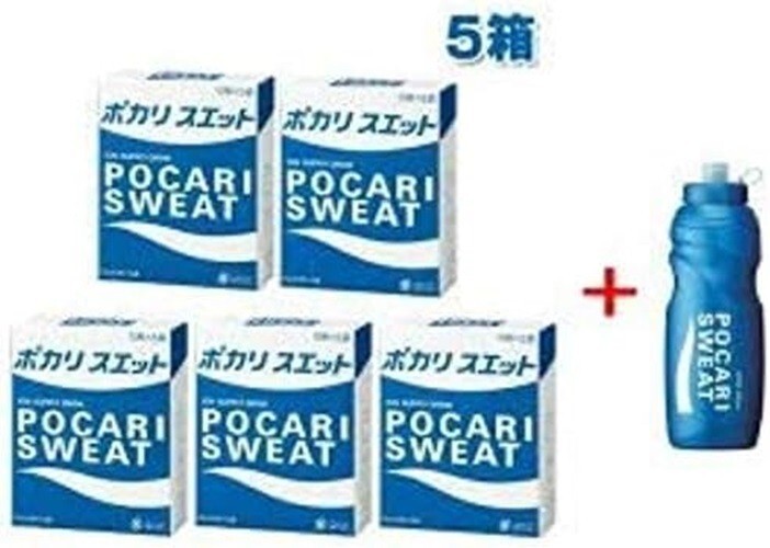 Otsuka Pocari Sweat Sports Drink “5 boxes of powder + 1 squeeze bottle”