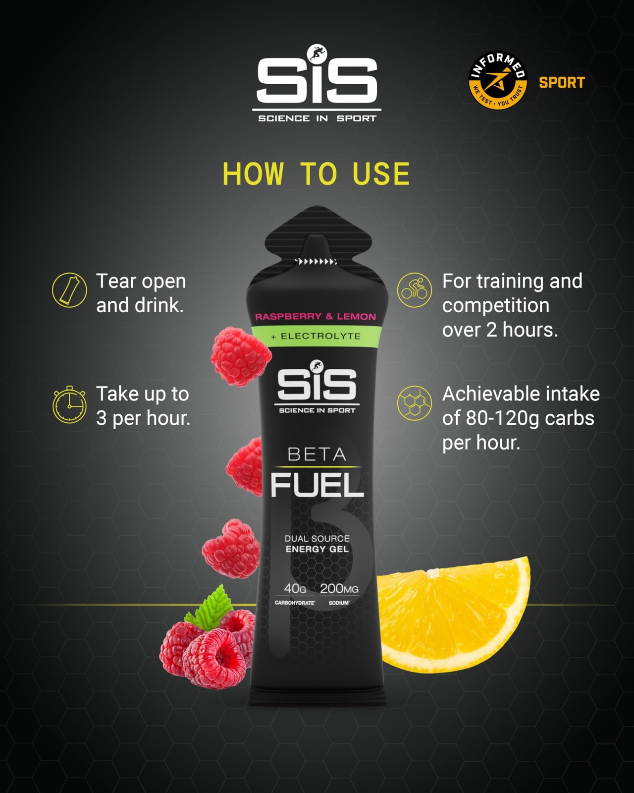 Science In Sport – Gel – 10.8 – 40G – – 30 Count