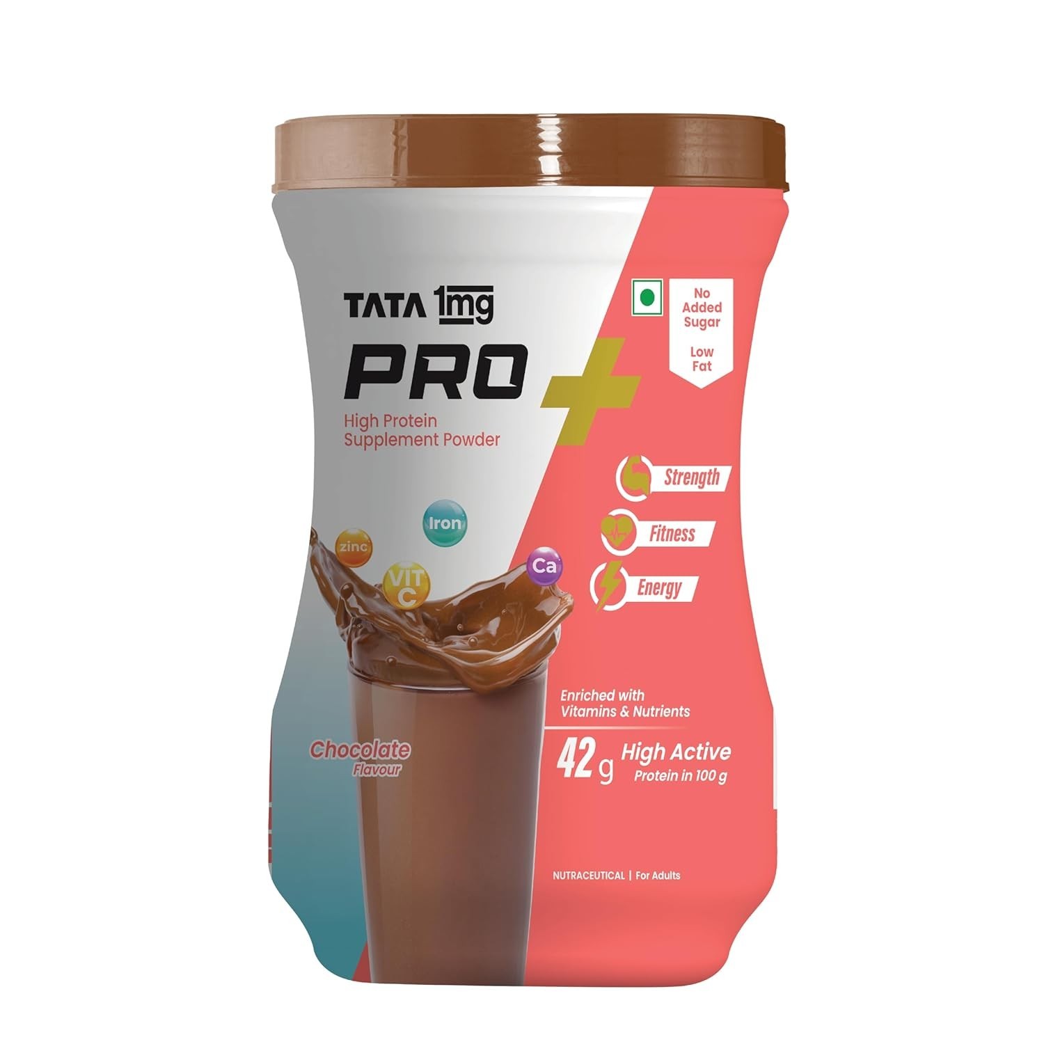 High Protein Powder with 23 essential nutrients For Overall Fitness | Chocolate