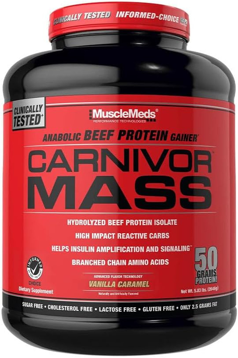 Carnivor Mass – Vanilla Caramel