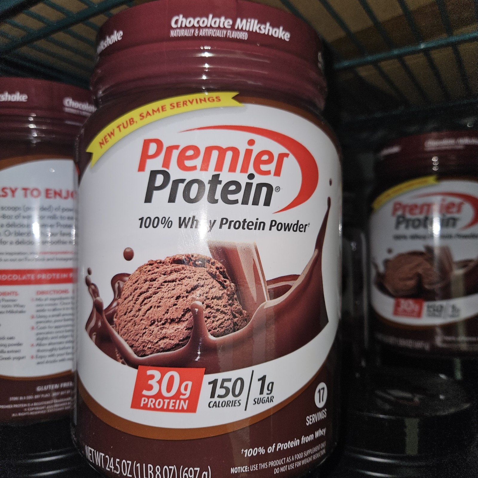 Lot Of 2 Premier Protein Powder Chocolate Milkshake 30g Protein 24.5oz EXP 4/26