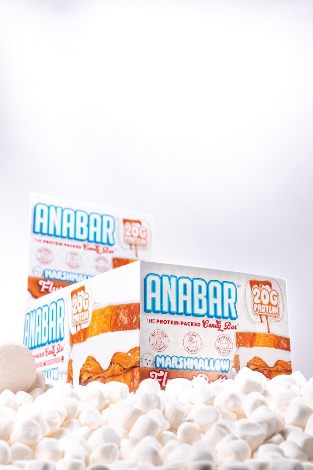 Anabar Protein Candy Bars, 20 Grams of Candy, 12 Count (Pack 1)