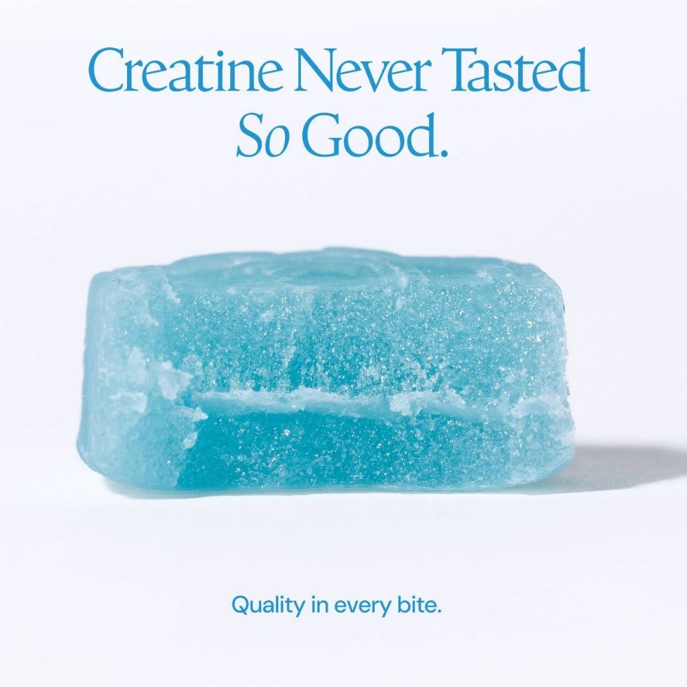 Gummies Made with Pure Creatine Monohydrate NSF Certified for Sport