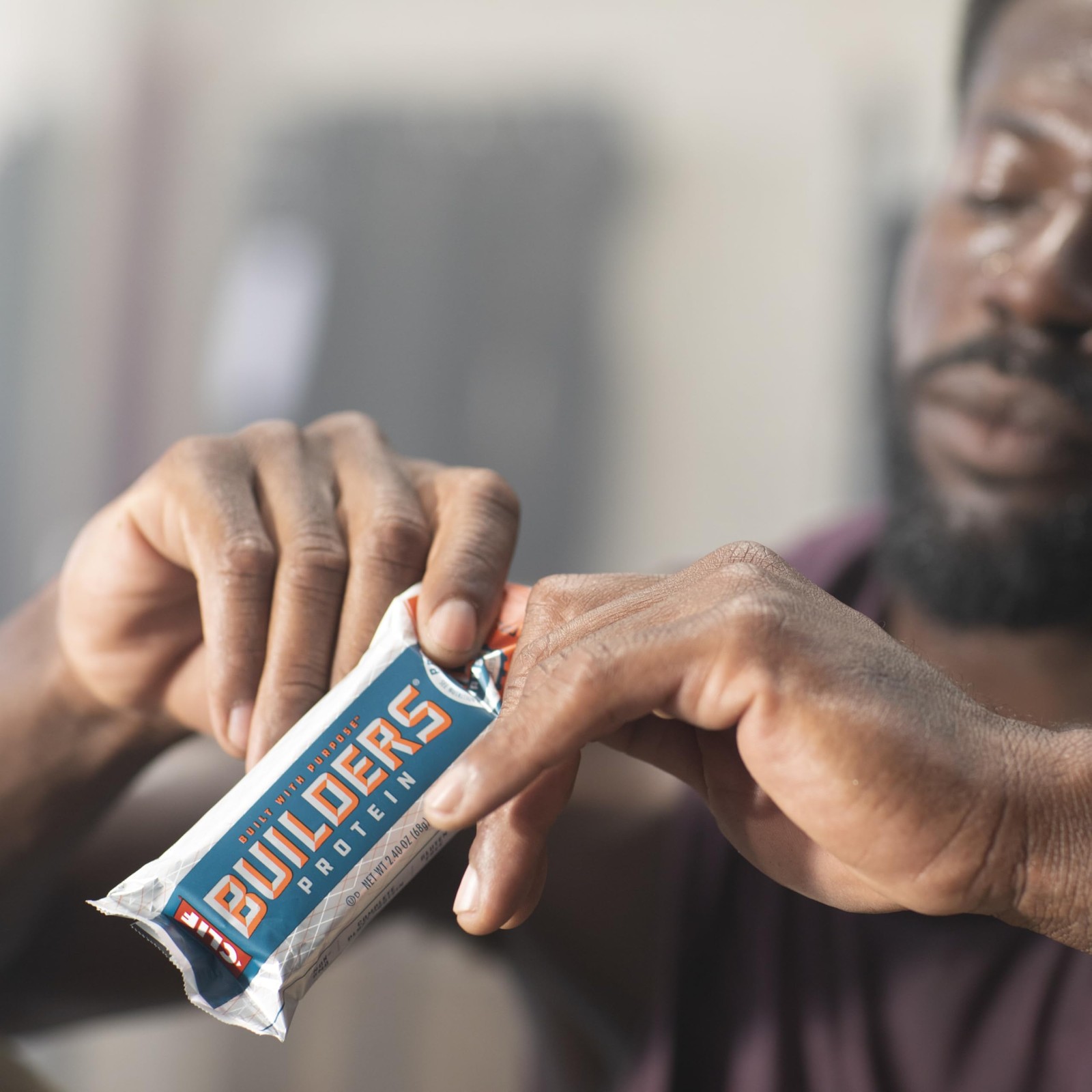 Clif Builders Protein Bars – Variety Pack – 20g Plant Based Protein – Gluten Fre