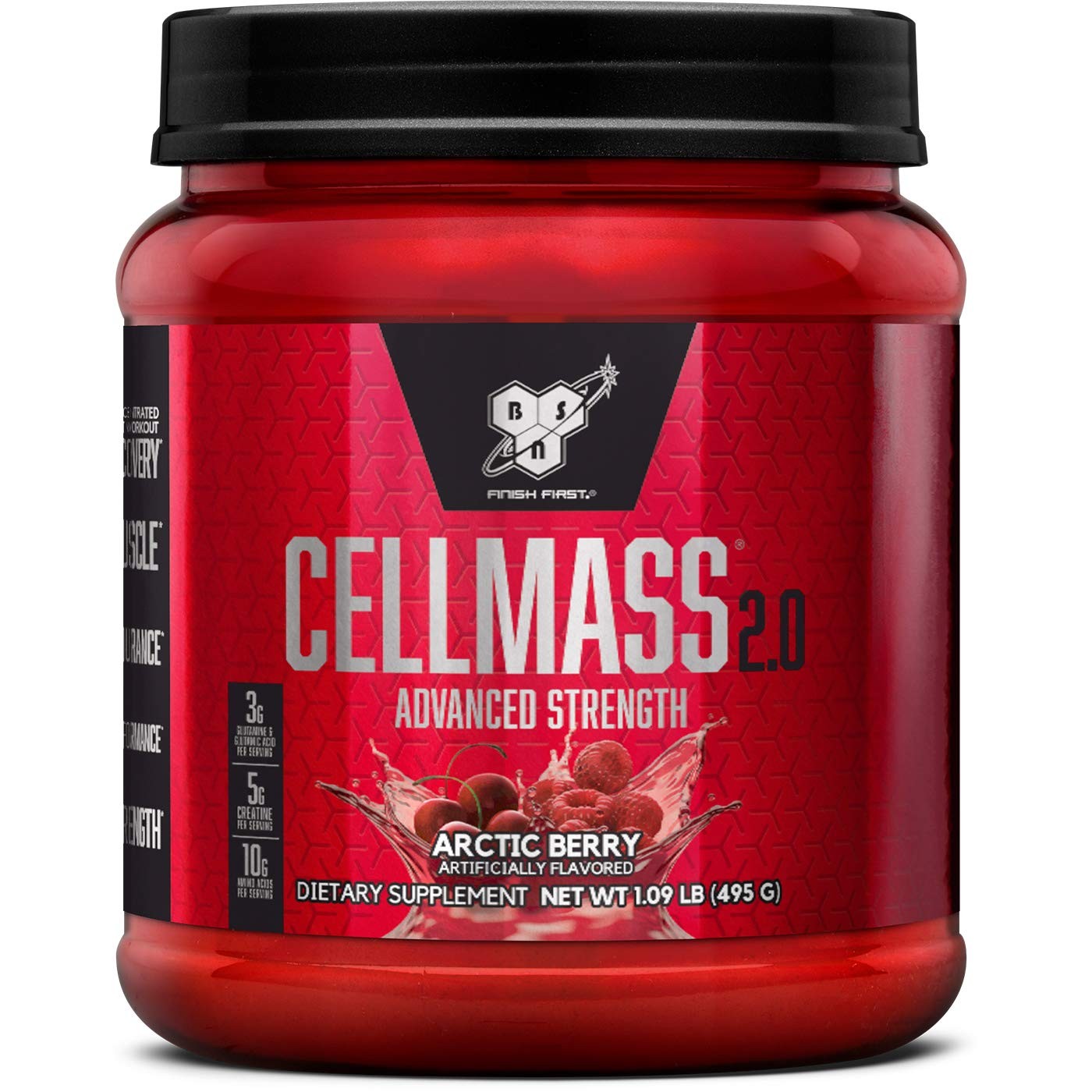 BSN CELLMASS 2.0 Post Workout Recovery with BCAA, Creatine, Glutamine – Keto