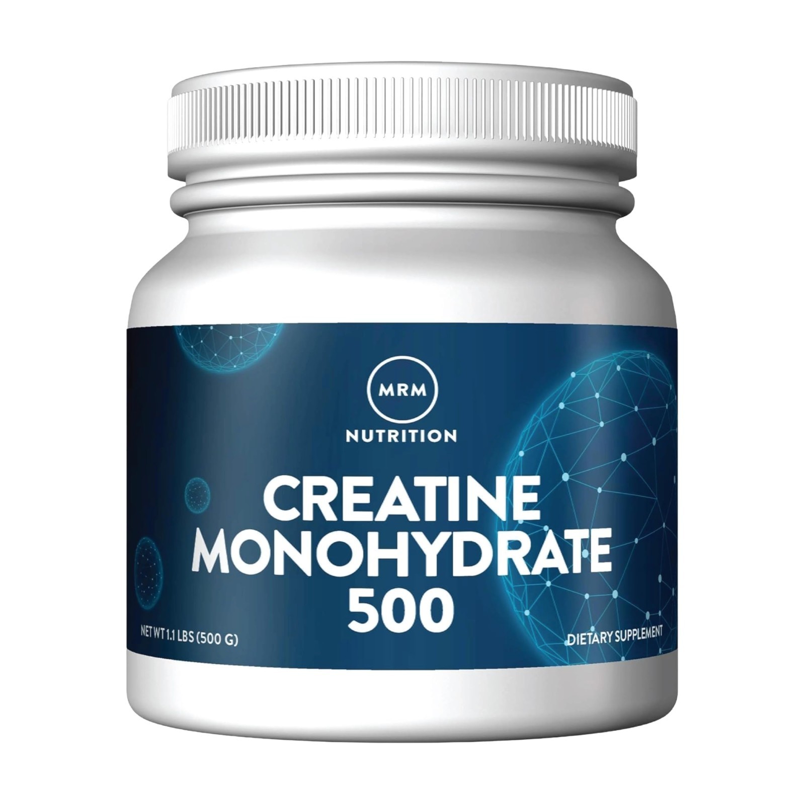 Creatine Monohydrate 500g – Pure Micronized Powder for Muscle Recovery, Energy,
