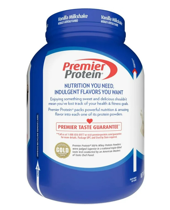 Premier Protein 30g High Protein Powder, Vanilla Milkshake