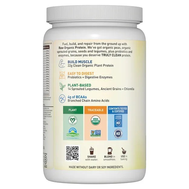 2pack Garden of Life Raw Organic Vegan Protein Powder Chocolate 24.69 oz Non-GMO