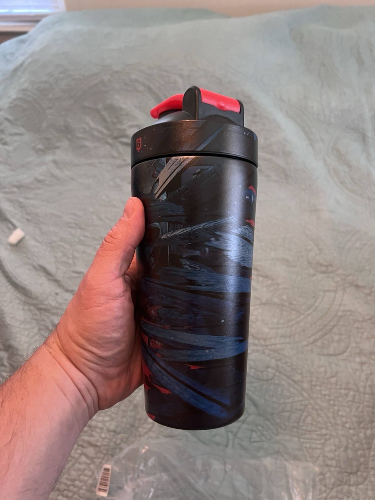 G-Fuel Rainbow Six Siege Breach Berry Collector’s Box Tub Shaker Cup & Stickers