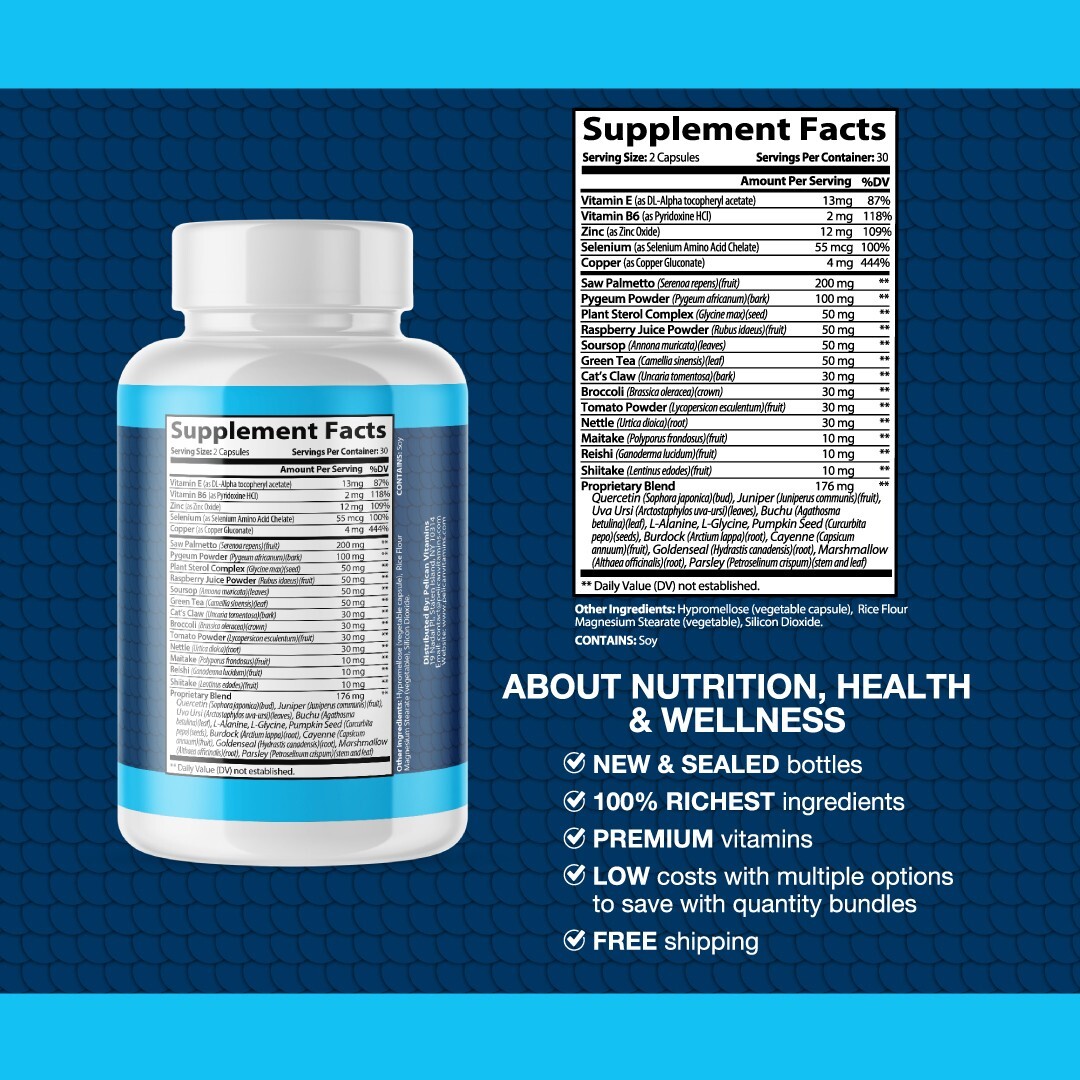 Prosta2Care – Support Supplement for Men – Urinary & Bladder Health-21 Bottle