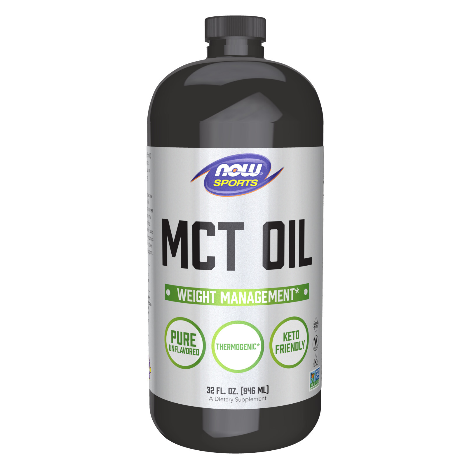 4 x NOW FOODS MCT Oil 32 oz 100% Pure Weight Management Spares Lean Body Tissue