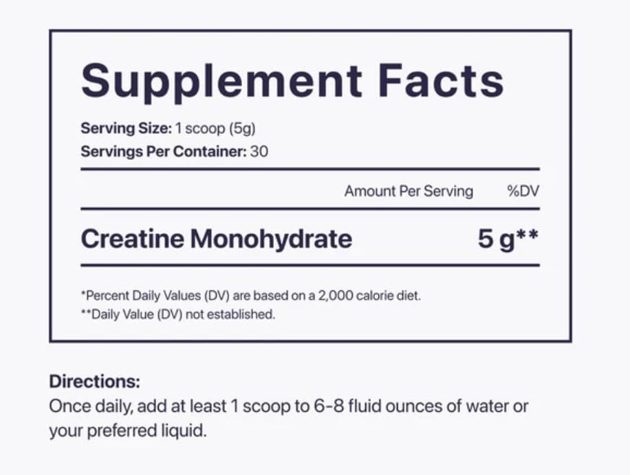 Beam Creatine Monohydrate Powder – Micronized Creatine for Muscle Growth Stre…