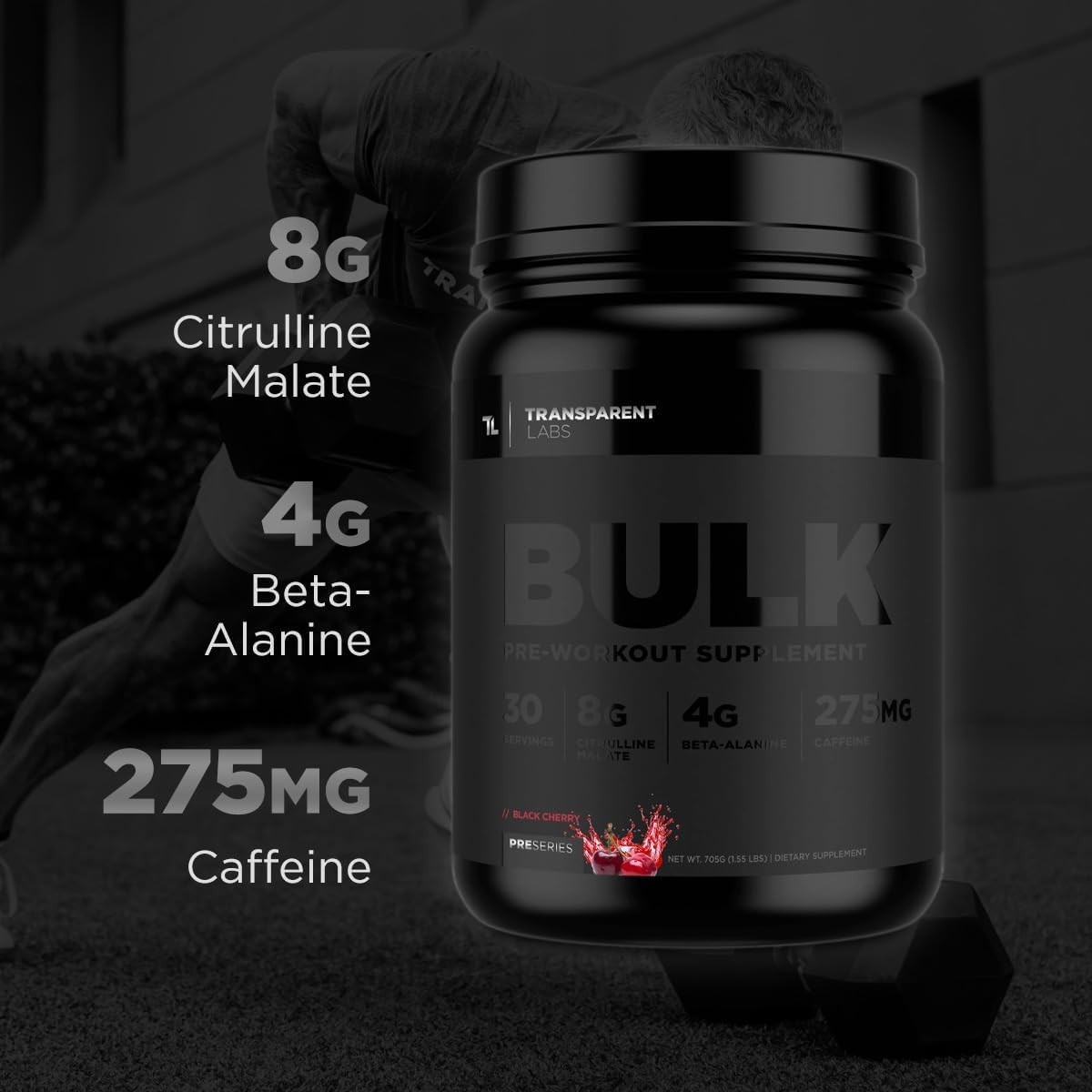 Blue Raspberry Pre-Workout Mix – 30 Servings of Pure Performance Power