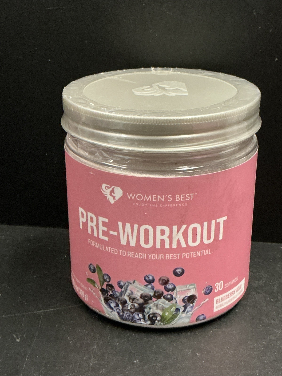 SEALED Women’s Best Pre-Workout 30 Servings- Blueberry Açaí- 10.6oz EXP. 06/2026