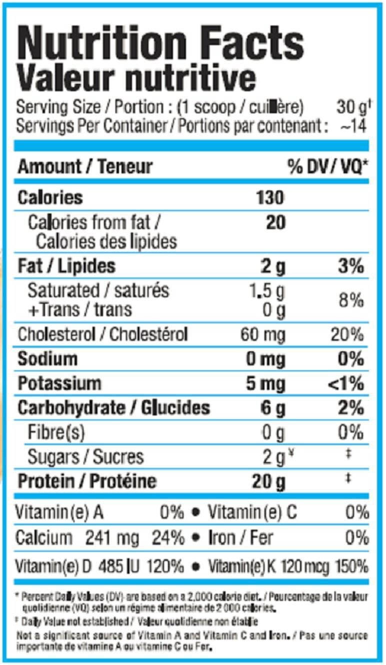 QTY: 2), ISOFEMME WOMEN Protein French Vanilla Powder 434 g