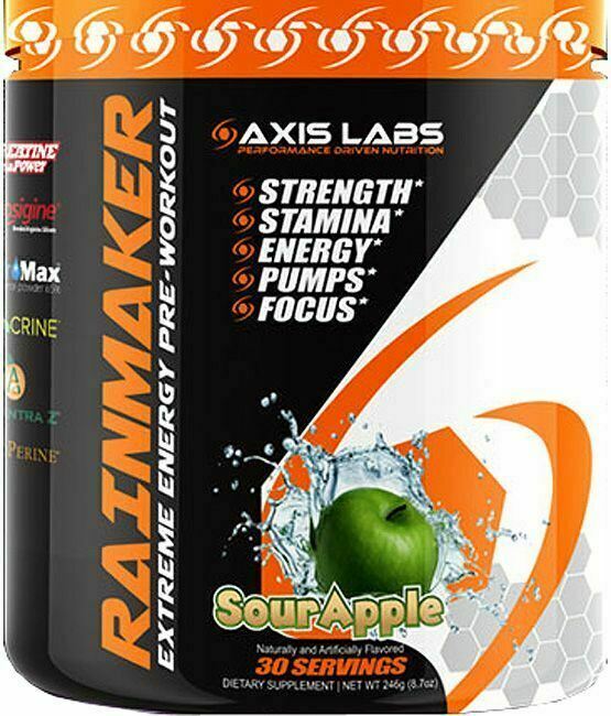 Axis Labs Rainmaker Pre-workout Choose Flavor – Read Description – Free Ship