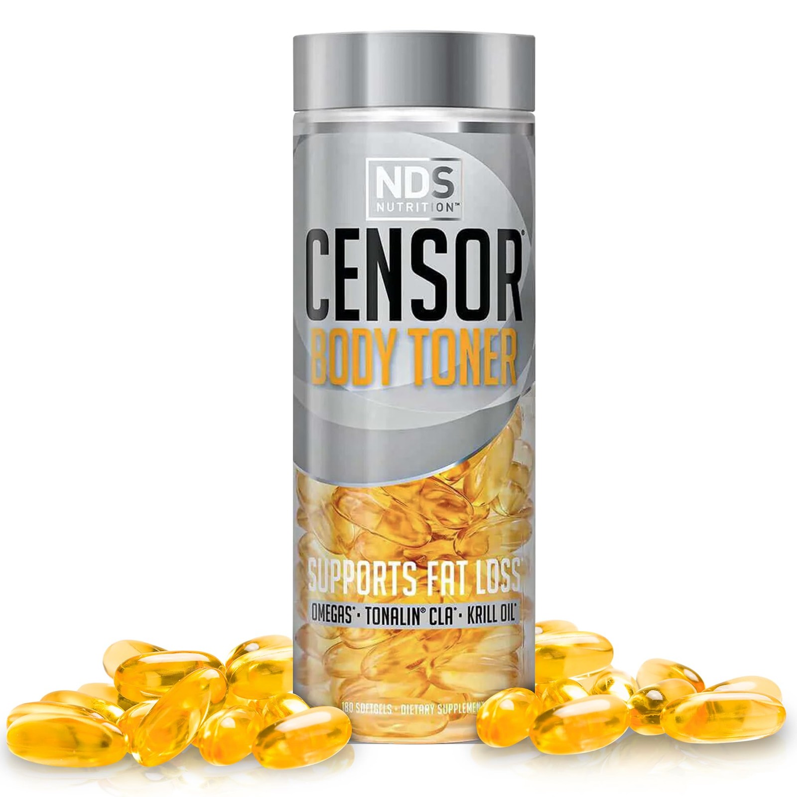 Censor NDS Nutrition Fat Loss and Body Toner with CLA, Fish Oil, Safflower an…
