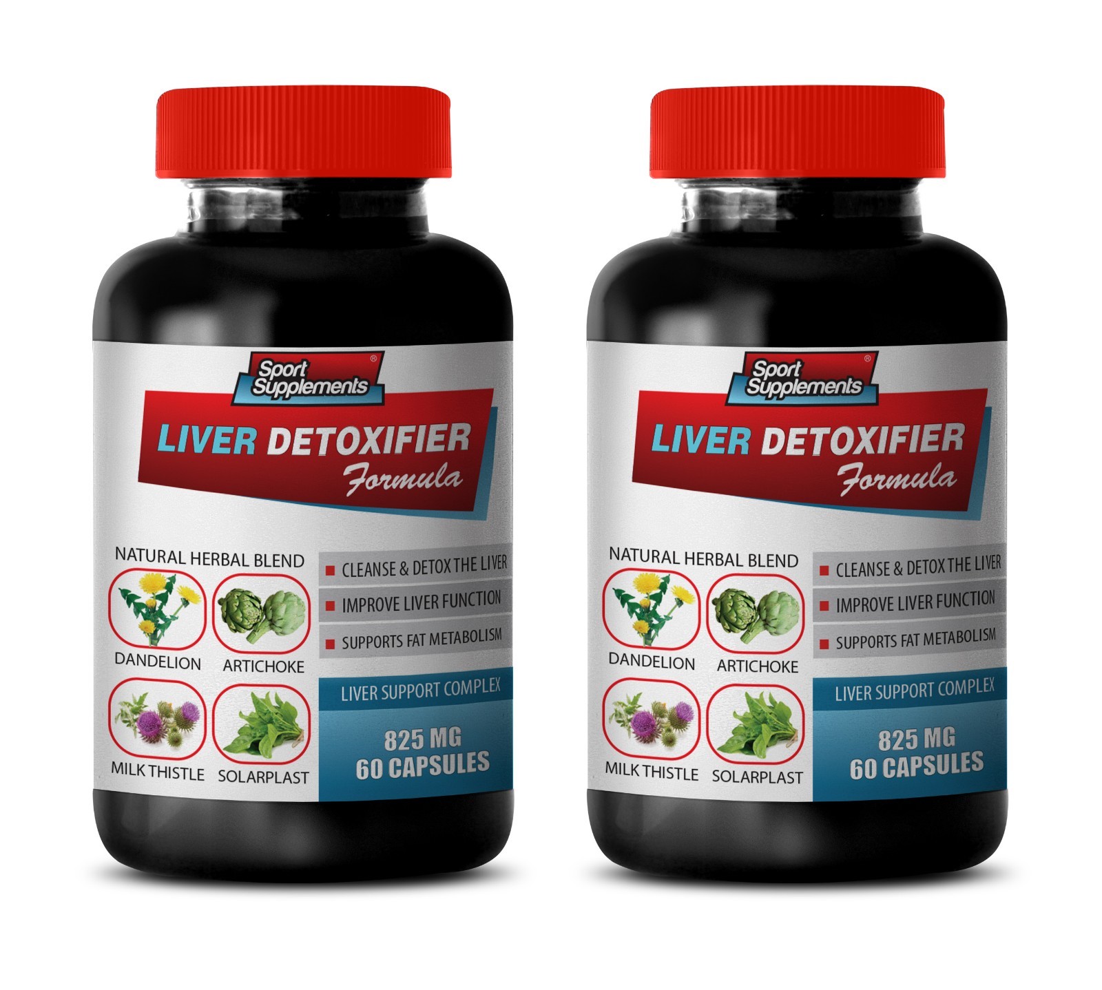 dandelion root powder, LIVER DETOXIFIER FORMULA 825mg, cleanse and detox liver