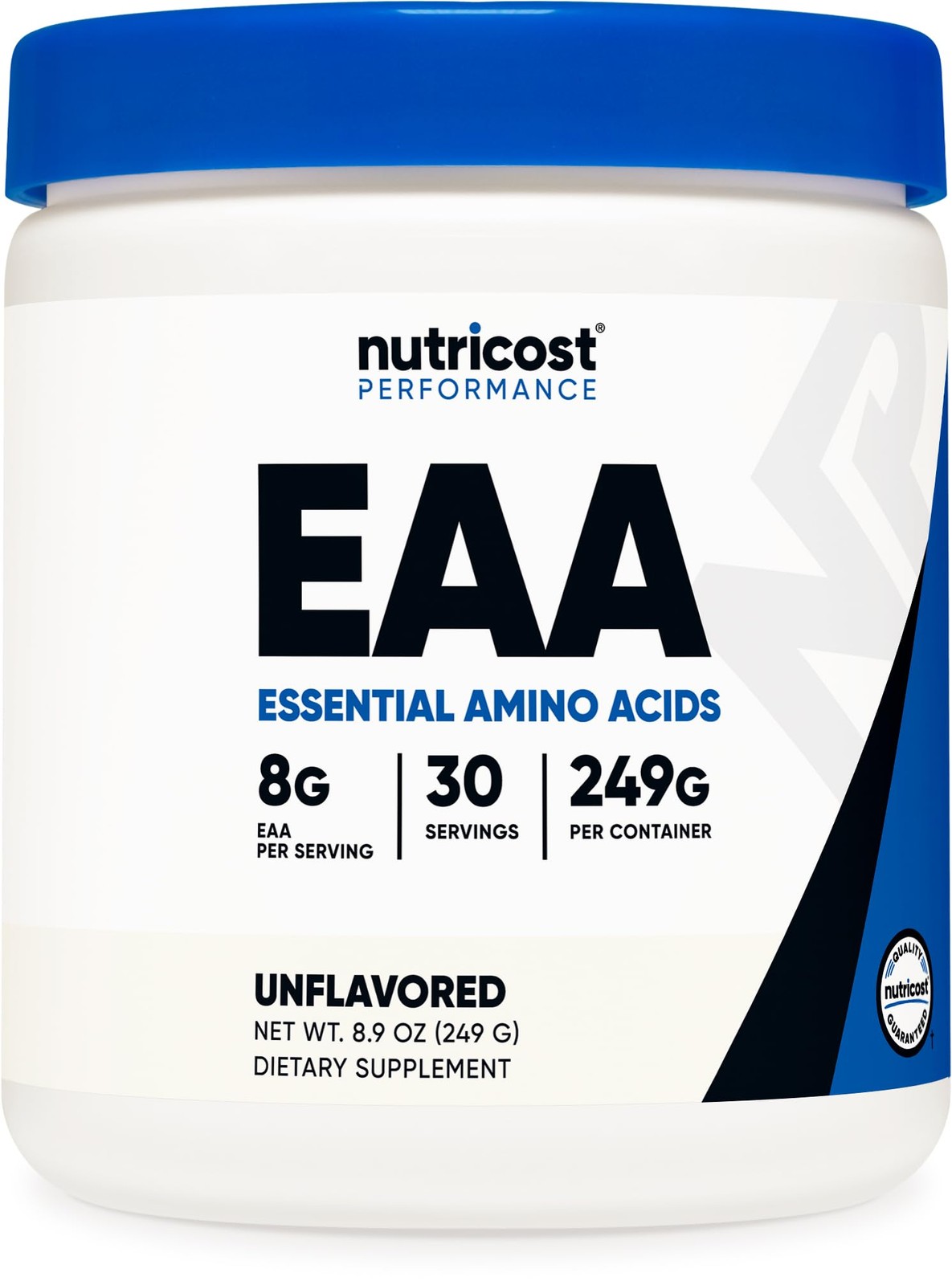 Nutricost EAA Powder 30 Servings (Unflavored) – 8.8 Ounce (Pack of 1), Red