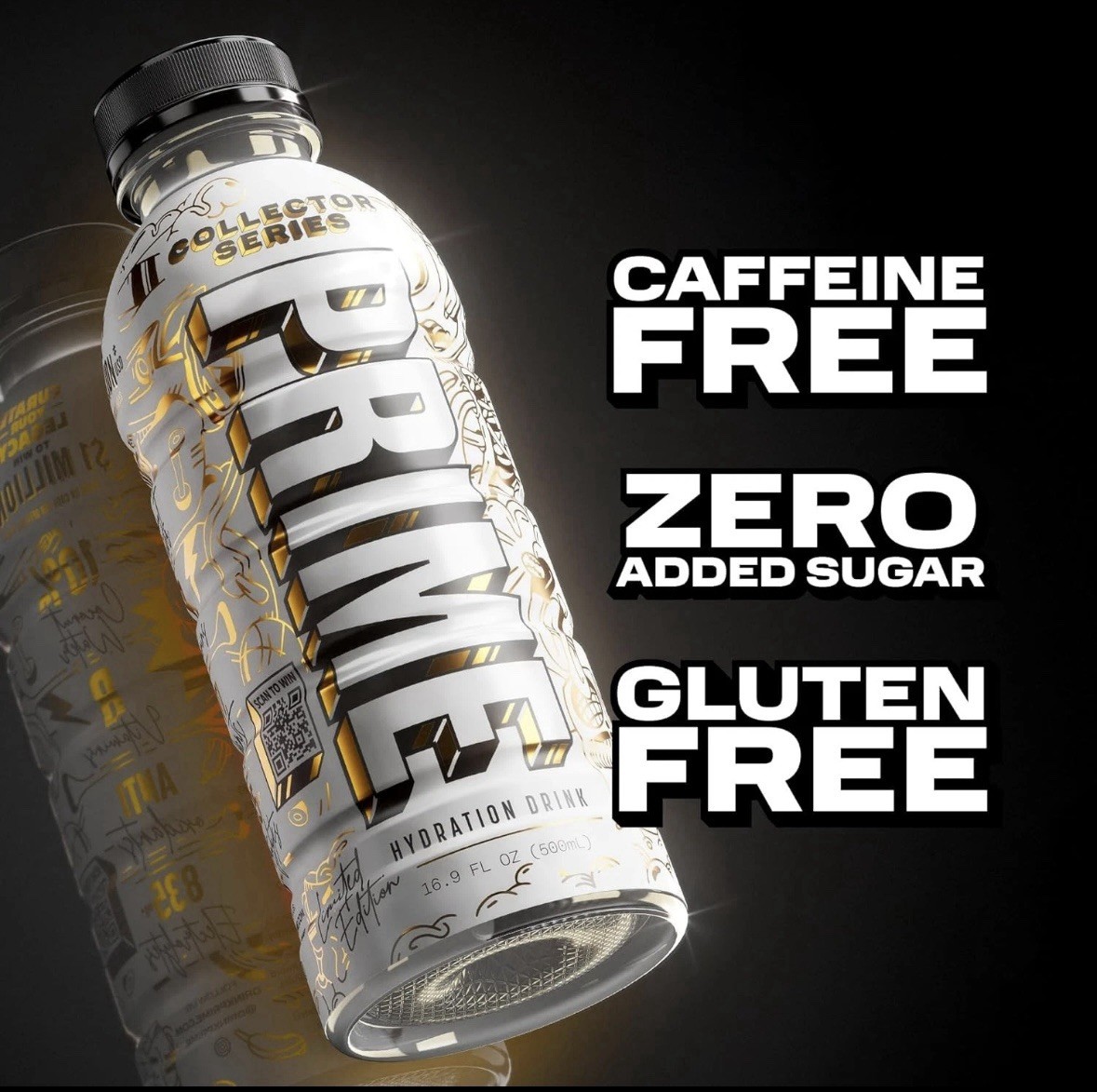 PRIME Hydration – Electrolyte Sports Drink – Collector Series (12 Bottles) NEW