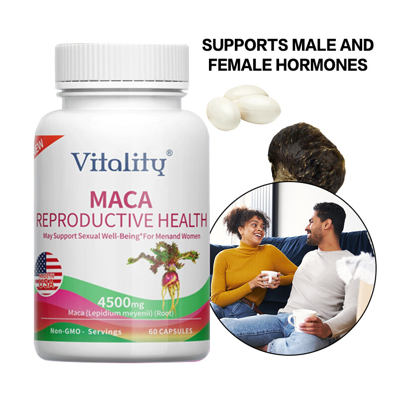 MACA REPRODUCTIVE HEALTH May Support Sexual Well-Being For Men and Women capsule