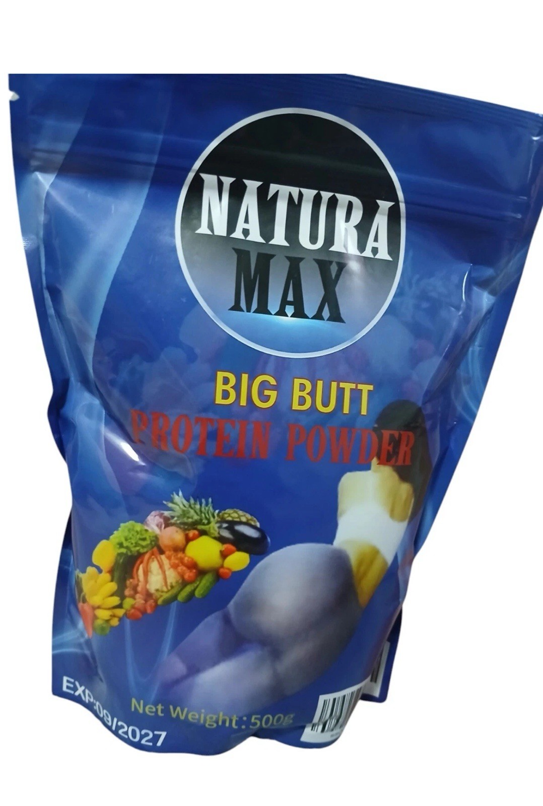Natura Max Protein Powder (1-Pack: Extreme Mass & Big Butt) plus a free mug cup