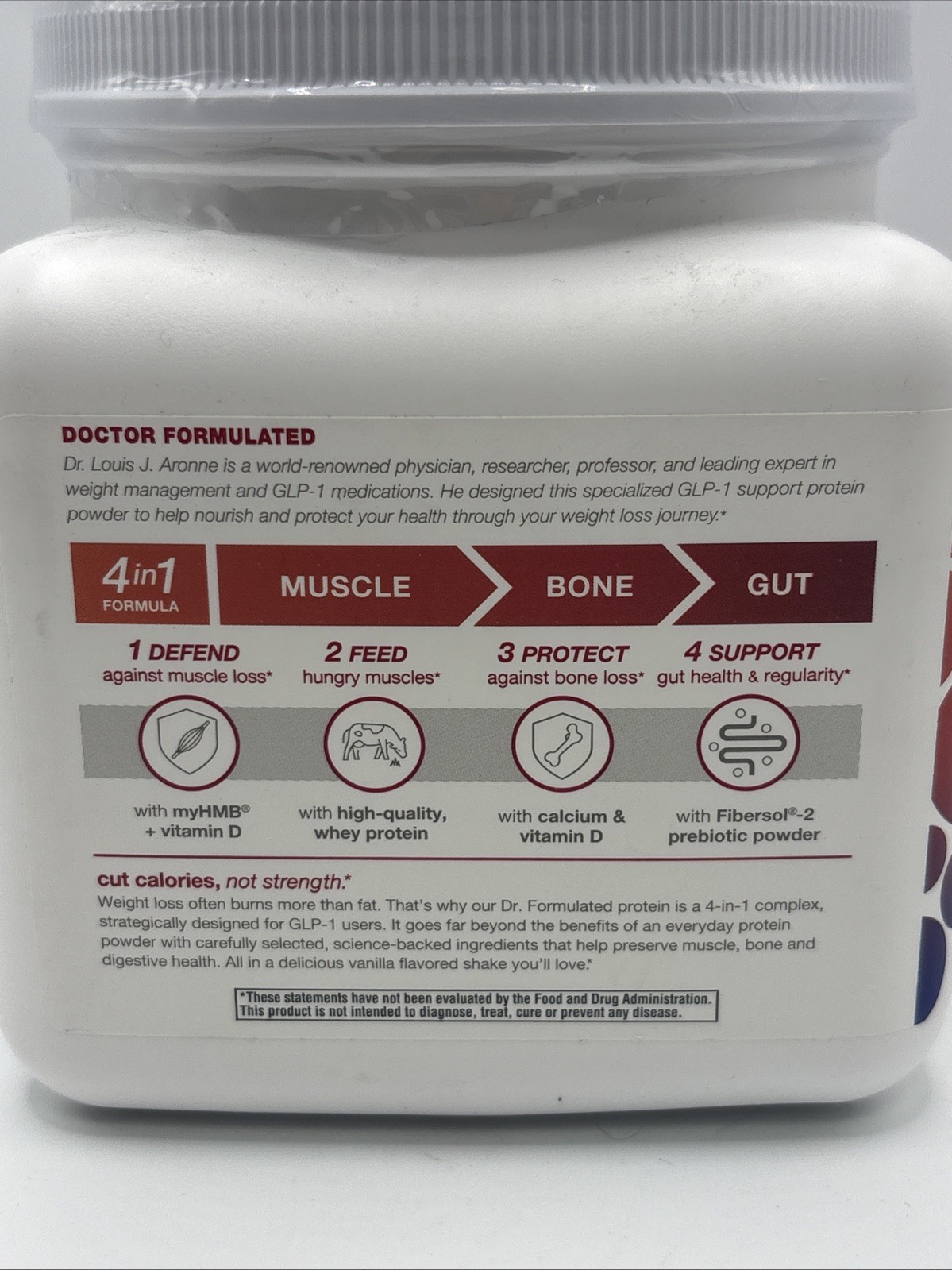 Youtheory Muscle Guard Protein Vanilla Whey Supplement 17.1 oz 08/2026