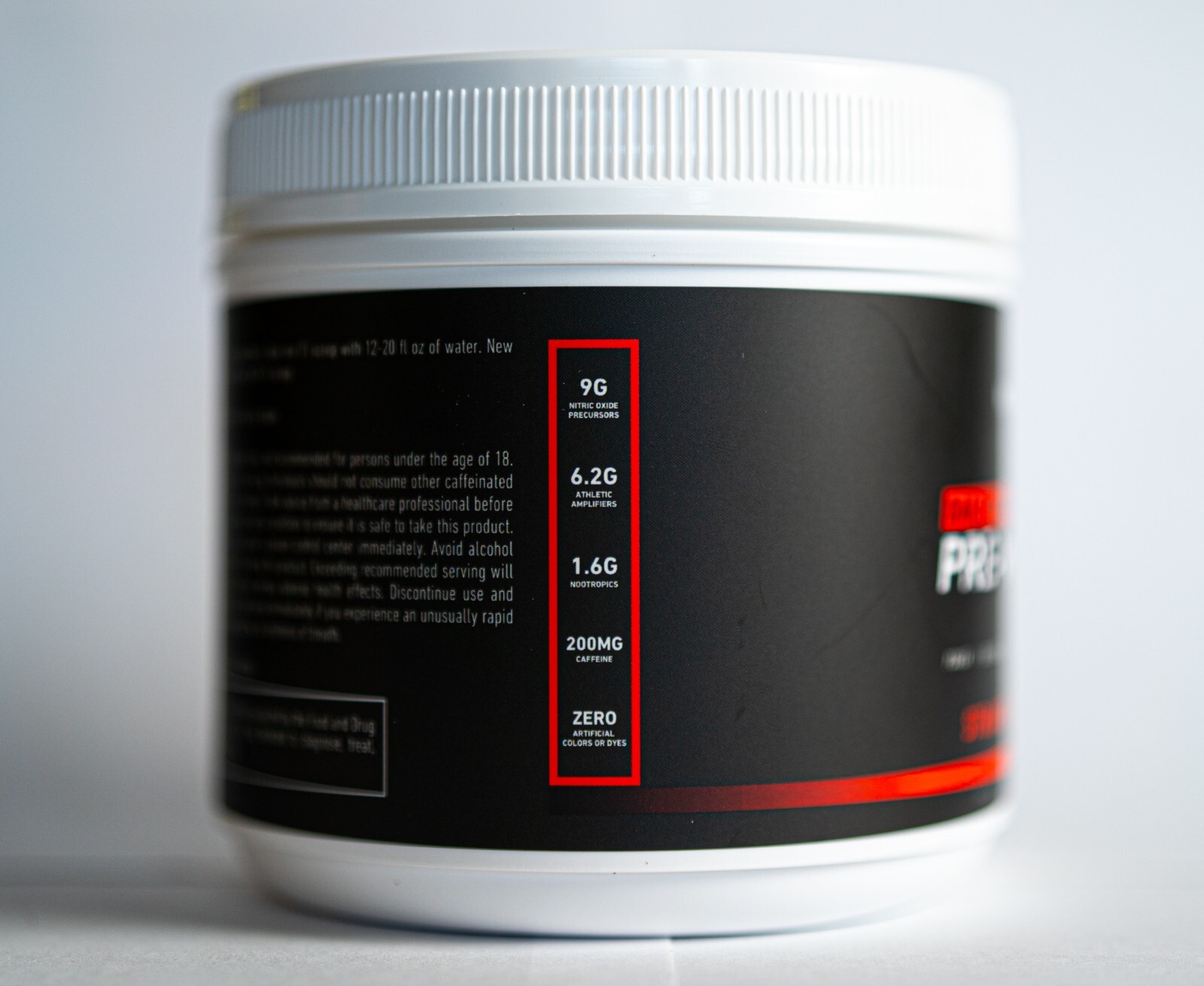 HIGH DOSE Daily Pre-Workout for Weightlifting, Bodybuilding, BJJ, MMA, CrossFit